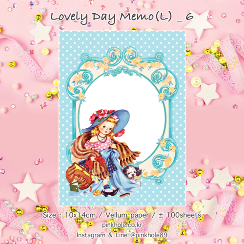 [Memo(L)] Lovely Day  Memo(L) _ 6 / 러블리 데이 메모(L) _ 6