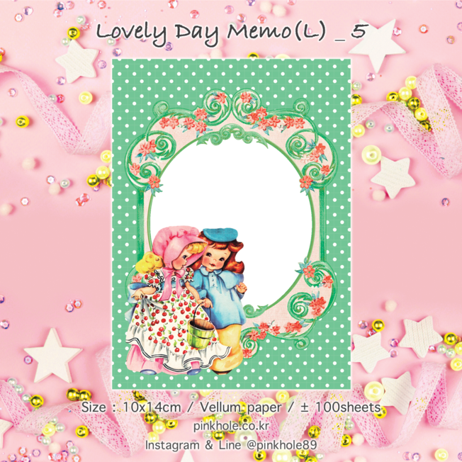 [Memo(L)] Lovely Day  Memo(L) _ 5 / 러블리 데이 메모(L) _ 5